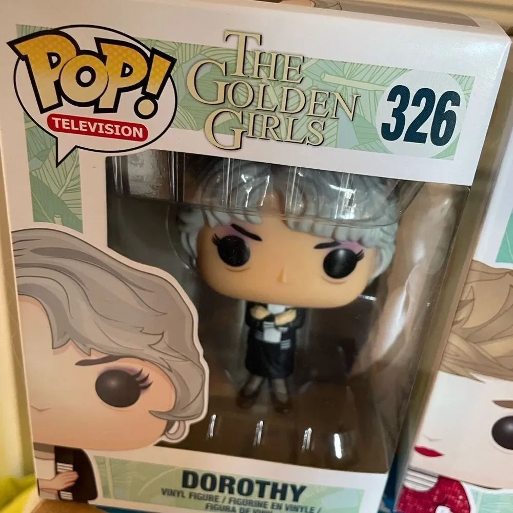 Funko Pop Golden Girls Series Complete Set of Dolls 326 327 328 & 329 NEW